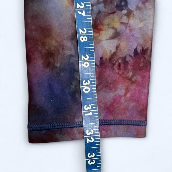 Athleta Salutation Stash Pocket II Capri leggings - Size S / ST - Cosmic Tie Dye - Picture 8 of 8